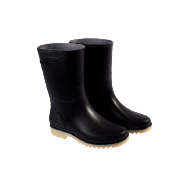 Botas Seguridad Pvc Negro Caña Alta Velam